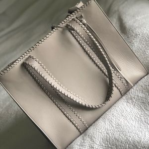 Real leather hand bag